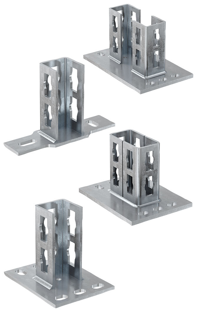Saddle flange PSF - fischer international